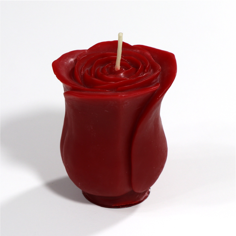 Small Rose candle